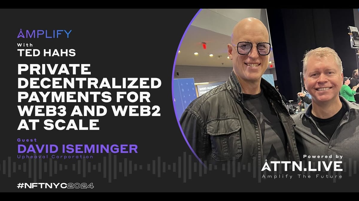 NFTNYC 2024 Interview: David Iseminger on ATTN.LIVE