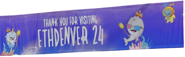 EthDenver banner - "Thank You For Visiting ETHDENVER 24
