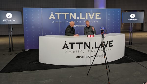 David Iseminger being interviewed on ATTN.LIVE